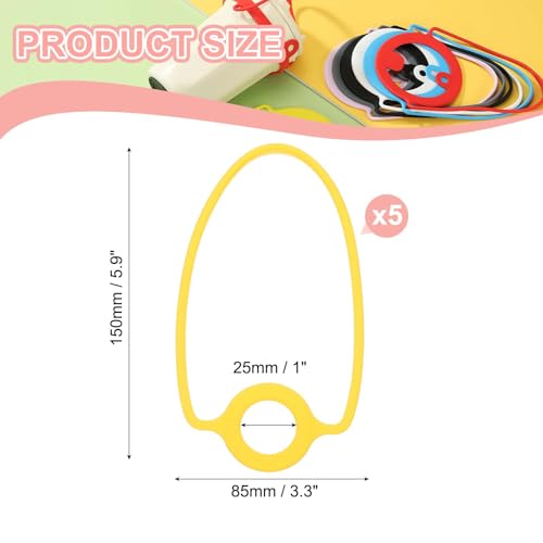 PATIKIL Silicone Water Bottle Lanyard, Reusable Tumbler Strap Water Bottle Handle Holder with Strap for Beverage Carry Traveling Take Out - color: Yellow