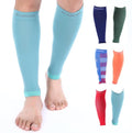 Doc Miller Compression Calf Sleeve for Men & Women, 20-30mmHg - color: Teal, size: Small REGULAR