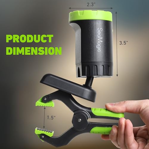 4-Pack 800LM Rechargeable LED Clamp Work Light, Magnetic & Clamp