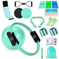 Pilates Kit Equipment, Pilates Ring and Ball for Women Home Workout - color: Green
