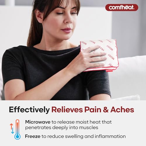 Small Microwave Heating Pad for Pain Relief, 11 x 6.3 Heat Pack