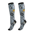 Compression Socks Circulation 15-20 Mmhg Knee High - color: Car Mechanic