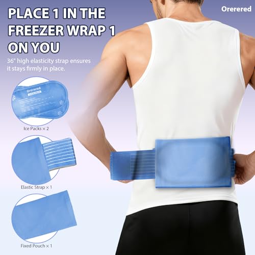 Reusable Cold Ice Packs for Injuries,3-Piece Set - color: 3pcs-blue