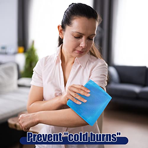 Tatuo 50 Pcs Disposable Ice Pack Sleeves Hot Cold Compress, 5 x 6 Inch - size: 5 x 6 Inch