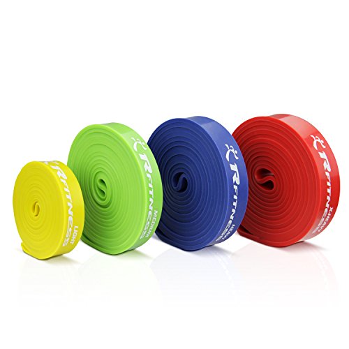 Furinno RFitness Professional Loop Stretch Latex Exercise Band - color: Blue, size: Heavy Resistance Level