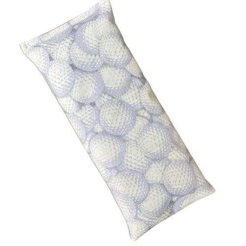 Microwavable Heating Pad, Reusable Cold Pack for Sore Muscles, Back Pain Relief, Cramps, Sports Injury, Choice of Herbs (Golf, Medium- 9" x 4") - size: Medium- 9" x 4", style: Golf