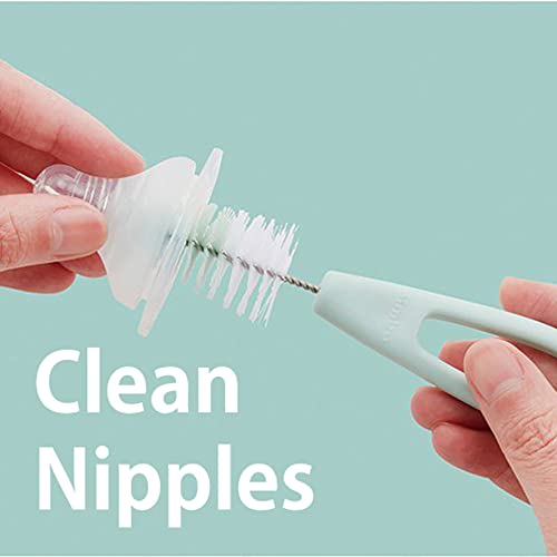 Simba Rotary Nipple Brush (Green, Set of 2) - color: Green