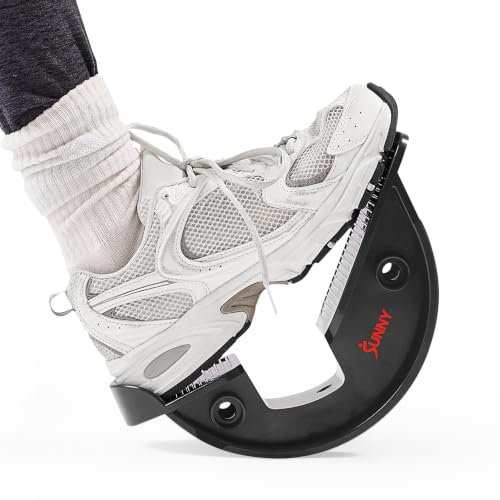 Sunny Health & Fitness Adjustable Calf & Ankle Stretcher - color: Black