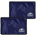 Glacial Comfort Gel Ice Pack for Back Pain - (12" x 8") Reusable Cold Pads for Hip, Knee, Shoulder Injuries, Muscle Strains, Migraine & Postpartum Recovery with Flex Technology - After Surgery. - size: Medium (12" x 8")