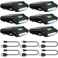 Mudder LED Hat Clip Light, Cap Lights - color: Black