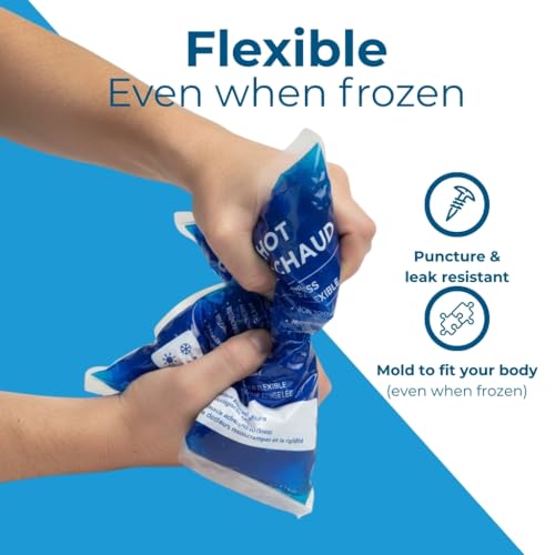 Cryopak Hot or Cold Packs - Flexible Gel Ice Packs for Injuries Reusable Microwavable and Non-Toxic (11 x 15) - size: X-Large