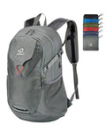 WATERFLY Lightweight Packable Hiking Backpack, 30L Day Pack Grey - color: Grey