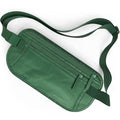 VENTURE 4TH Travel Money Belt, RFID Blocking Passport Holder - Sleek Green - color: Sleek Army Green