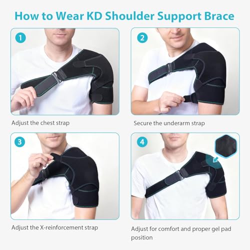 Shoulder Ice Pack Brace for Rotator Cuff, Swelling & Post-Surgery Recovery