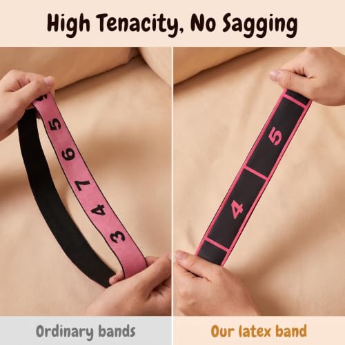 Fitness Resistance Bands with 8 Loops