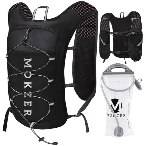 Running Vest Hydration Water Backpack with 2L Water Bladder for Women Men