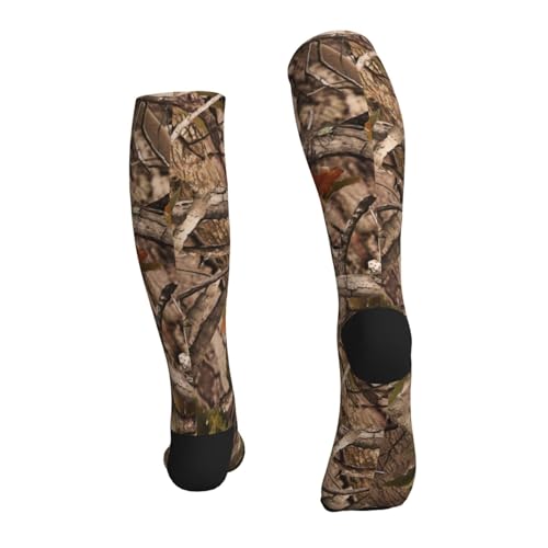 Compression Socks Women And Men For Nurses Travel Pregnancy Recovery Running Athletic - color: Camouflage Tree