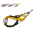 Dog Sled Harness Waterproof Nylon with Reflective Strips Durable Running Harness for Large Dogs (Yellow, 3XL) - color: Yellow, size: 3XL