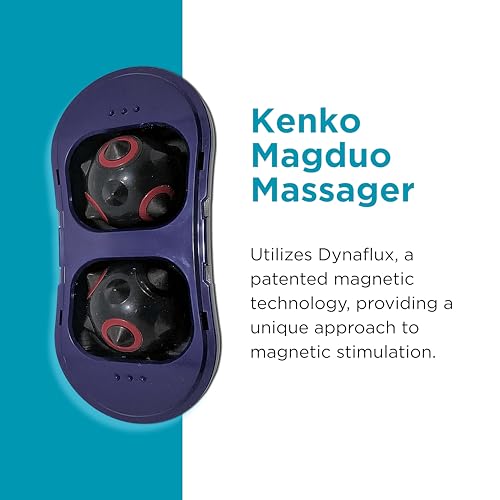 Spiky Massage Ball Roller for Nikken Kenko MagDuo 13201, 2 Pack
