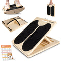 3-in-1 Slant Board & 180°/360° Balance Board, 460 LBS Capacity Calf Stretch