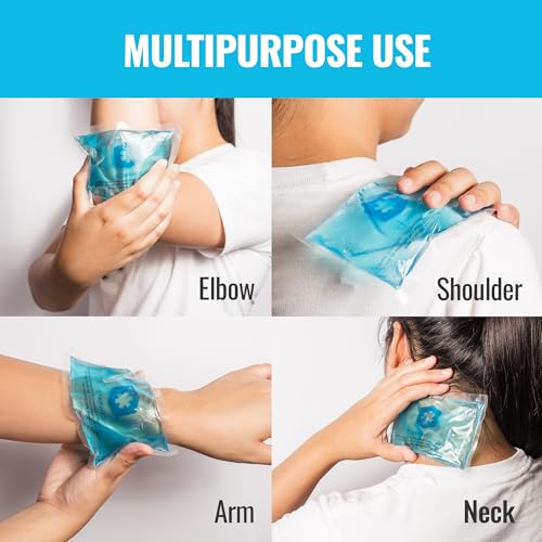 ICEWRAPS Reusable Ice Packs Compact 3 x 5 in, Soft Cooling, Pack of 6 - size: 6 Packs