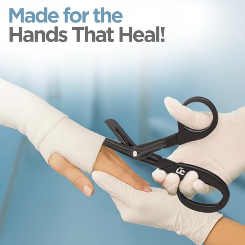 Utopia Care Trauma Shears For Nurses Stainless Steel Bandage Scissors 2 Pcs
