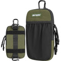 ONETIGRIS Backpack Strap Pouch, MOLLE Phone Holster for Backpack & Belt - color: Green
