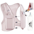 Zelvot Running Vest for Women Men, Touchscreen Phone Pocket - color: Pink, size: Large-X-Large