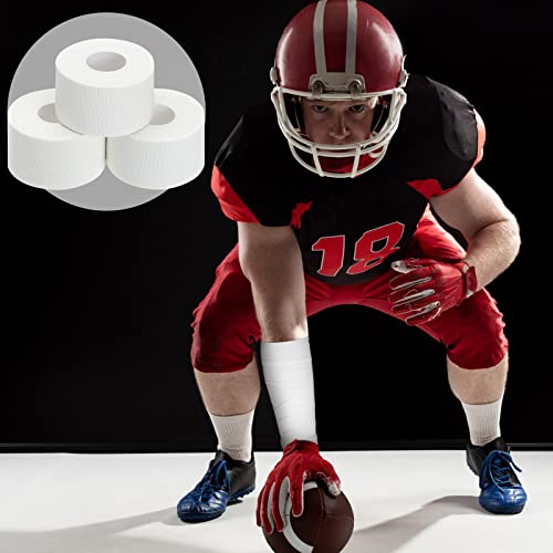 130 Yard 1.5 Inch White Athletic Sports Cotton Tape Pre Wrap Easy Tear - color: White, size: 1.5 In