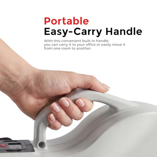 Sunny Health & Fitness Under Desk Pedal Elliptical Machine Leg Exerciser - color: White