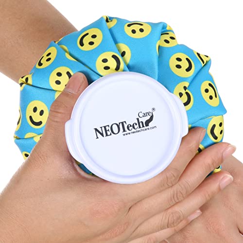 Neotech Care Ice Bag with Screw Top Lid (Smiley Face Design, 5 inch) - color: Smile, size: 5 Inch