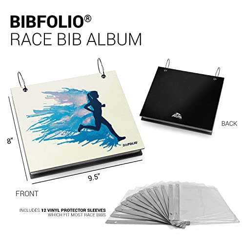 Gone For a Run BibFOLIO Race Bib Album - Runnergy - 9.5x8 - color: Runnergy