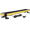 WOWTOU Rooftop Magnetic 56 LED Amber Flashing Strobe Light Bar for Trucks - color: Amber