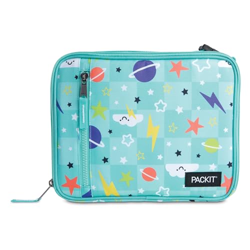 PackIt Freezable Classic Lunch Box, Happy Clouds - color: Happy Clouds