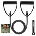 RitFit Single Resistance Bands with Handles Door Anchor for Home Gym - size: 25-30lbs