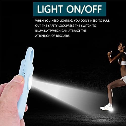 Thopeb Personal Safety Alarm for Women – Upgraded Rechargeable - color: Aqua