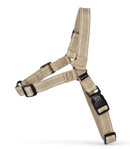 ShawnCo Dream Walk Pro No-Pull Dog Harness (Driftwood, Large) - color: Driftwood, size: Large