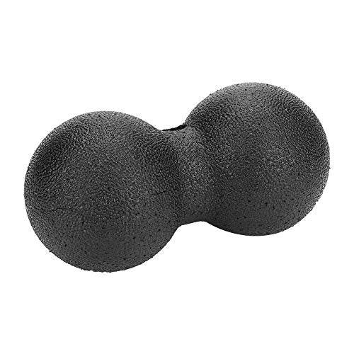 Peanut Massage Ball, 16x8cm Foam Two Ball Massage Roller - color: Black, size: 16x 8cm double balls