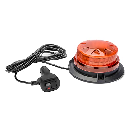 Amber Yellow Led Emergency Strobe Beacon Lights for Car 12V 24V 24-LEDs - color: #1 Amber