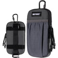 ONETIGRIS Backpack Strap Pouch, MOLLE Phone Holster for Backpack & Belt - color: Grey