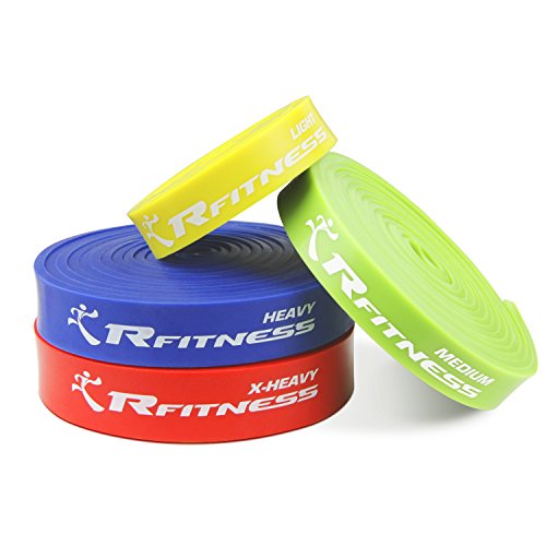 Furinno RFitness Professional Loop Stretch Latex Exercise Band - color: Blue, size: Heavy Resistance Level
