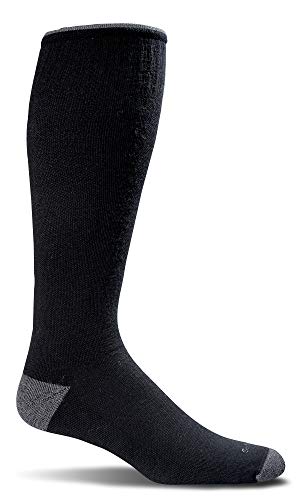 Sockwell Men's Elevation Firm Graduated Compression Sock - color: Black, size: Medium-Large