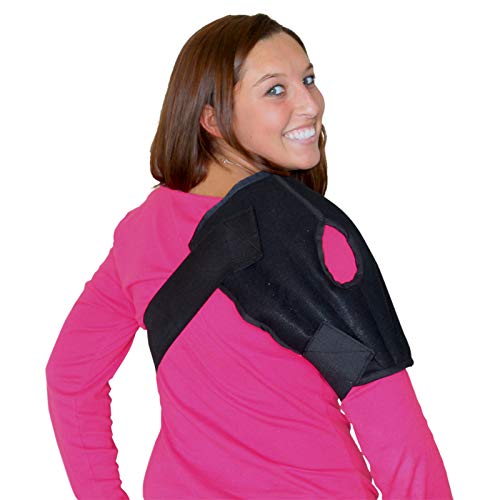 Polar Products Microwavable Universal Wrap for Chronic Pain, Cramps, Arthritis, Joint Pain | Moist Heat for Shoulders | Stress & Tension Relief | Reusable Hot Pack for Sore Muscles - size: Shoulder