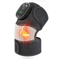 Heated Knee Massager, FSA Eligible 3-in-1 Elbow Shoulder Knee Heating Pad - style: Black White 1 Pack