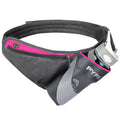 PYFK Running Belt Hydration Waist Pack with Water Bottle Holder for Men Women Waist Pouch Fanny Bag Reflective - color: Rose Red