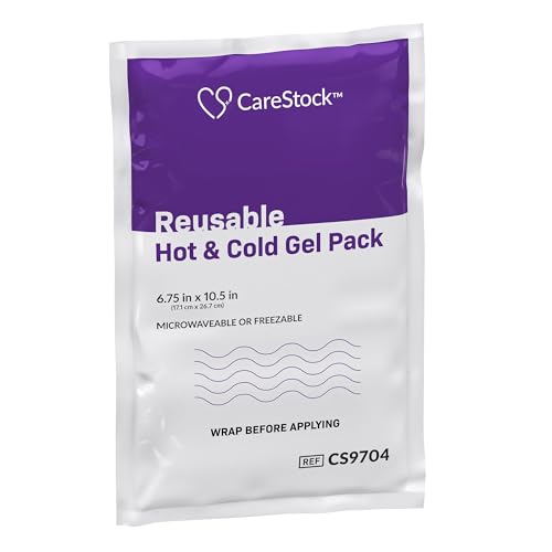 CareStock Reusable Hot and Cold Gel Packs, Large, 6.75 x 10.5 in - size: Large (1 Count)