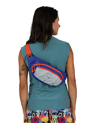 Osprey Daylite Waist Pack - Fanny Pack with Crossbody Shoulder Carry Option - Lightweight Hip Bag - color: Jetstream Blue