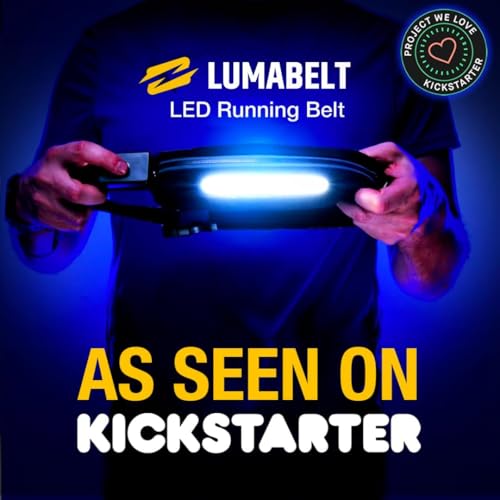 Running Lights for Runners – Rechargeable LED Safety Light for Outdoor Survival Kit, Camping Accessories, Hiking Gear for Women Essentials, Battery Powered Night Light, Waterproof Night Running Light