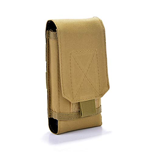 Tactical MOLLE Smartphone Holster, Universal Army Mobile Phone Belt Pouch EDC Security Pack Carry Accessory Kit Blowout Pouch Belt Loops Waist Bag Case for iPhone SE 5S Samsung Galaxy S4 mini - color: #D (Small)