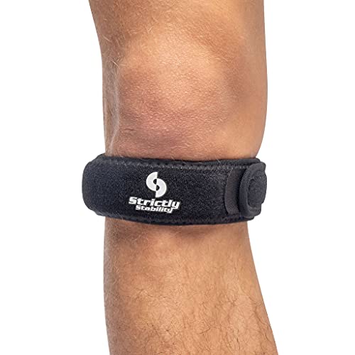 Patellar Tendon Knee Strap for Pain Relief for Athletic Support, Jumper’s Knee, Runner's Knee and Tendonitis (One Size)